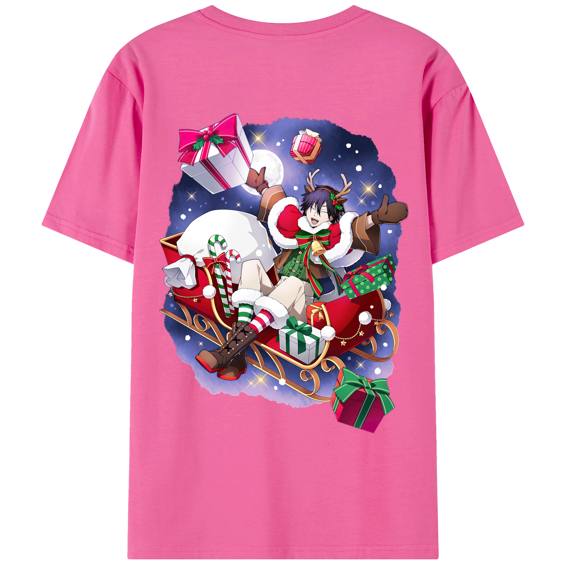 （画像用） 文豪ストレイドッグス Bungo Stray Dogs レディース半袖Tシャツ(バックプリント)